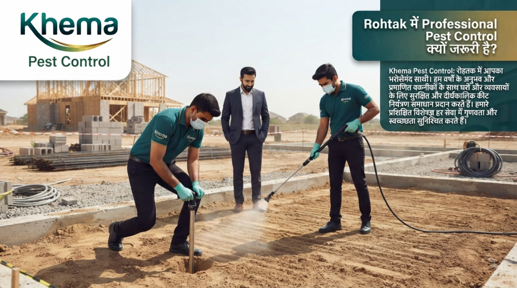 Rohtak में Professional Pest Control