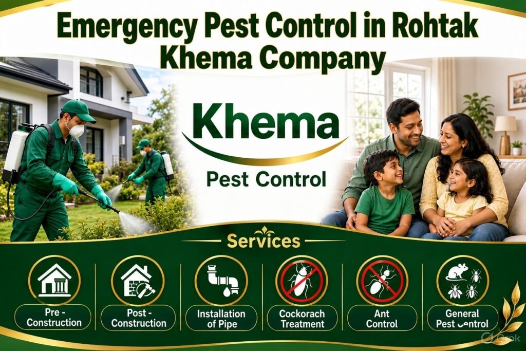 Emergency Pest Control Khema Company